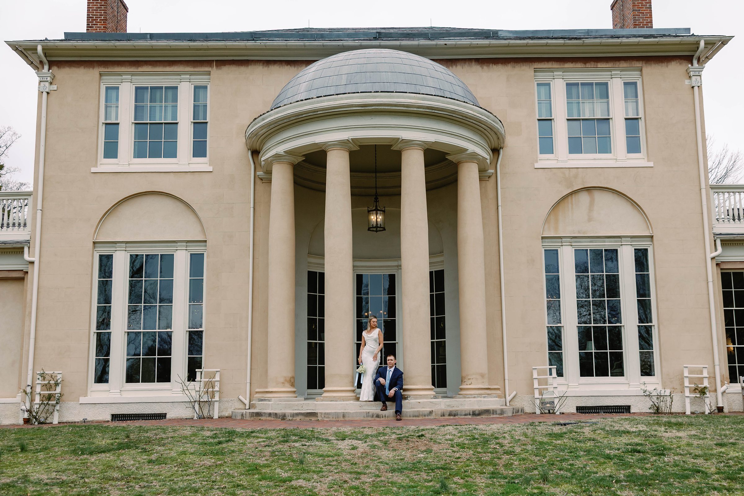 Candid wedding moment captured by Georgetown wedding photographer